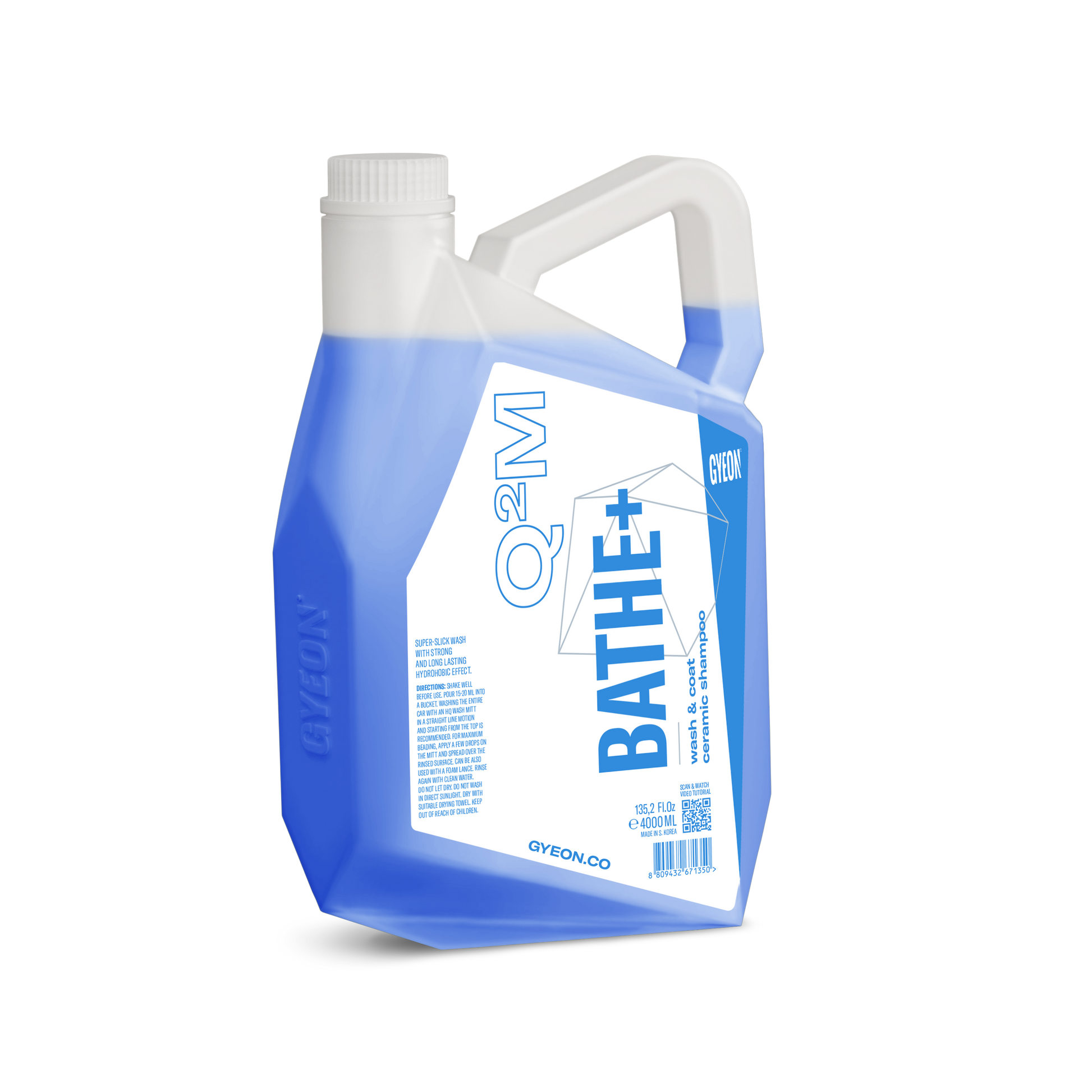 GYEON Q²M Bathe+ pH neutrale beschermende autoshampoo met SiO₂