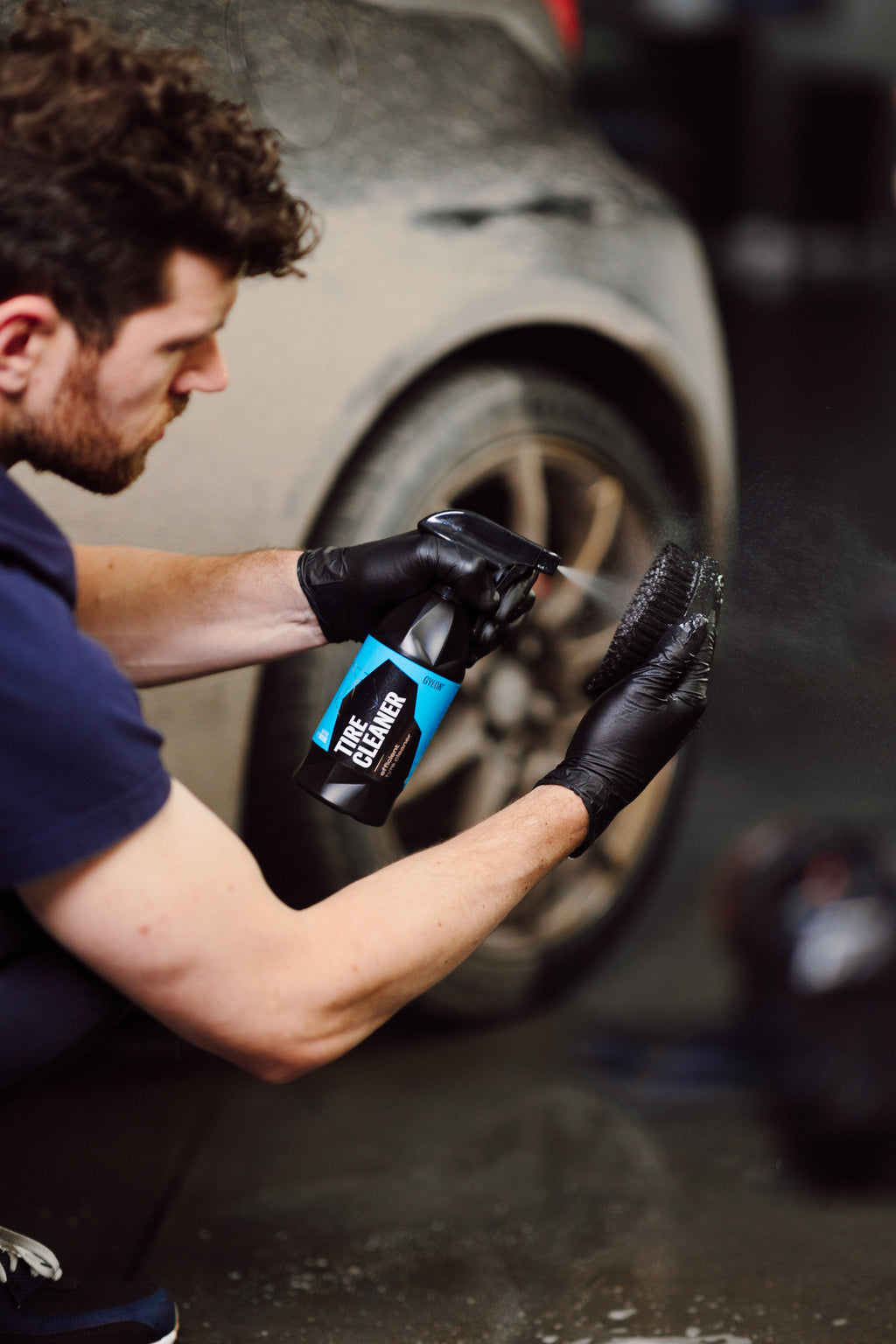 GYEON Q²M TireBrush veilige bandenborstel voor je auto