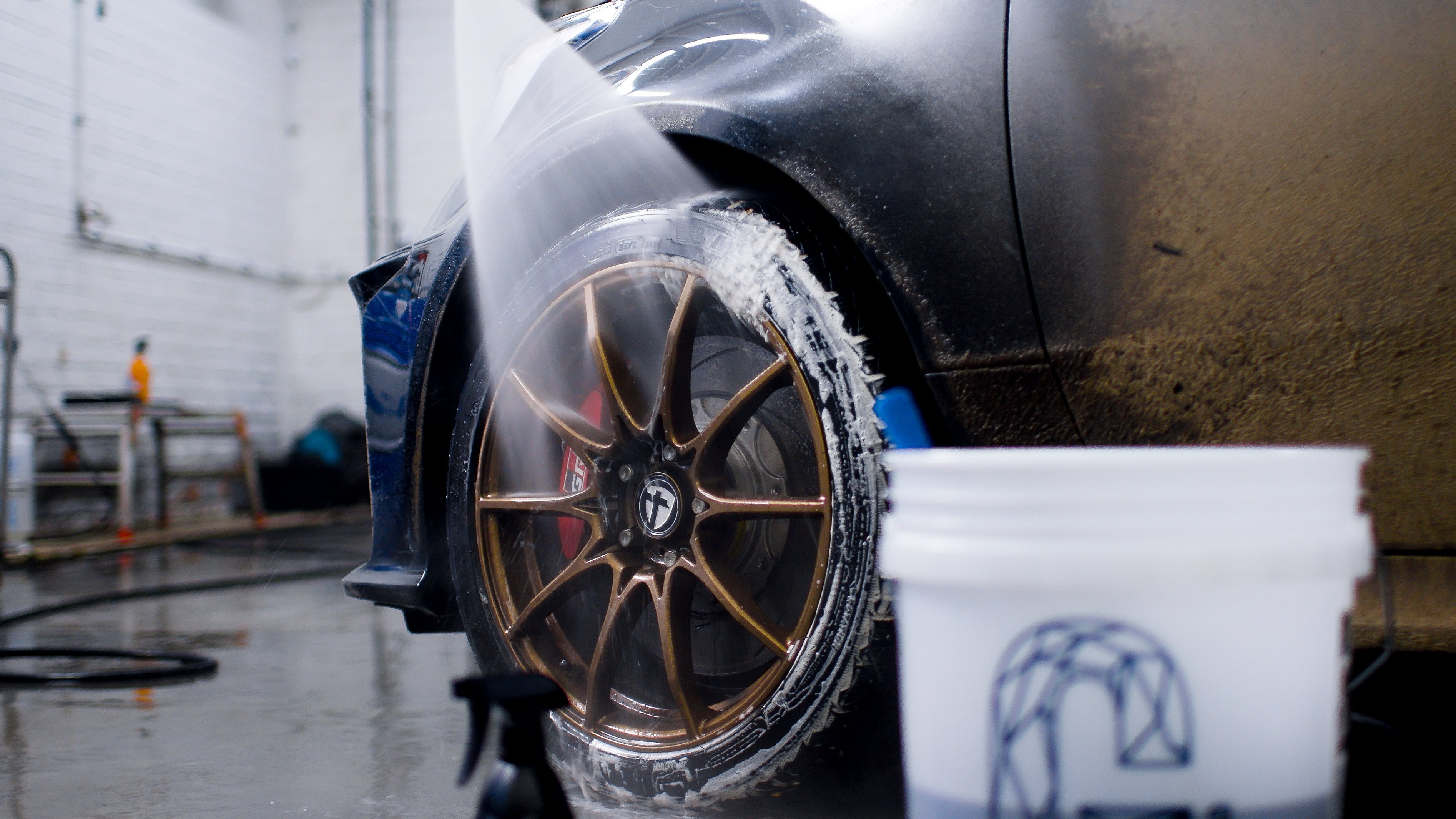 GYEON Q²M TireBrush veilige bandenborstel voor je auto