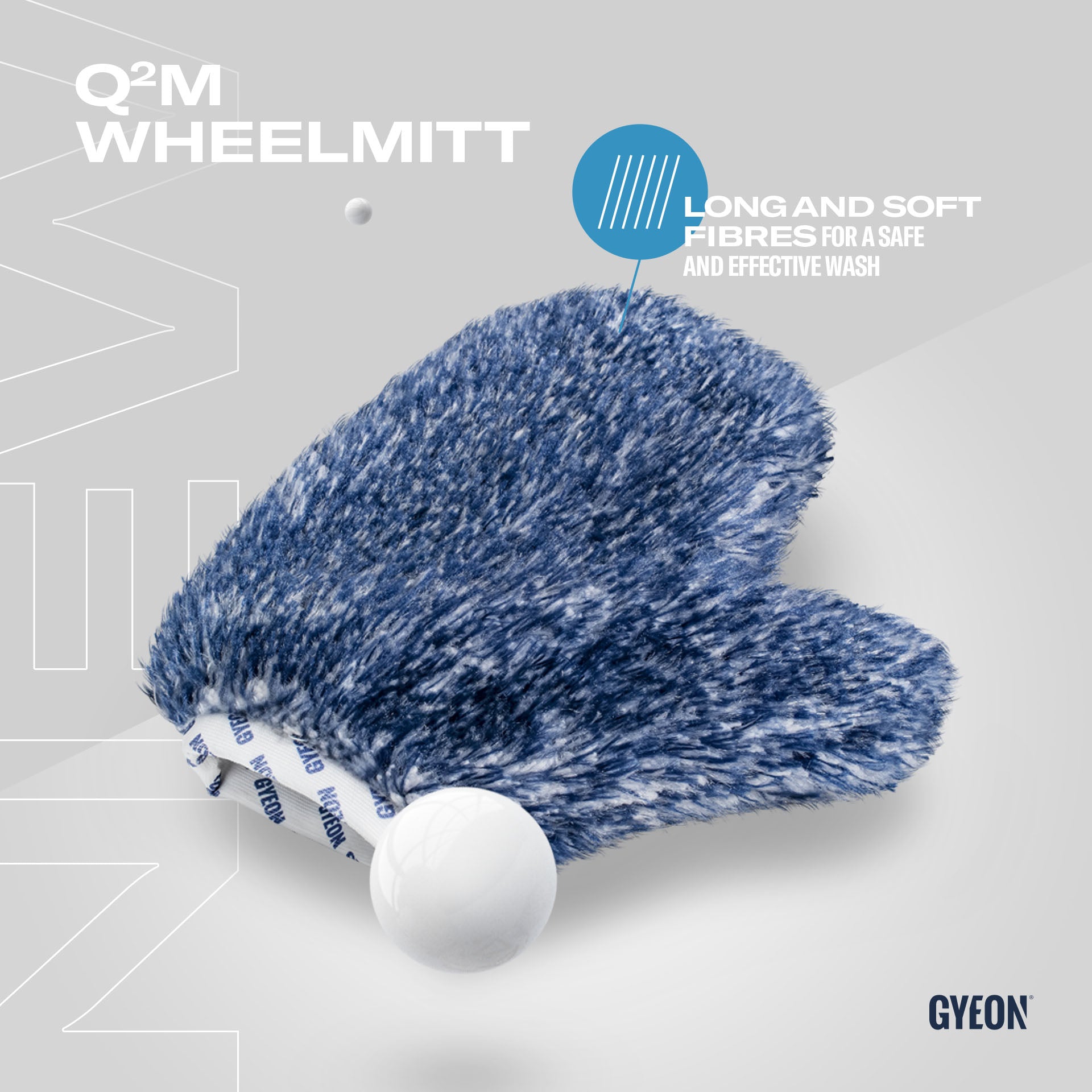 GYEON Q²M WheelMitt EVO microvezel washandschoen voor velgen