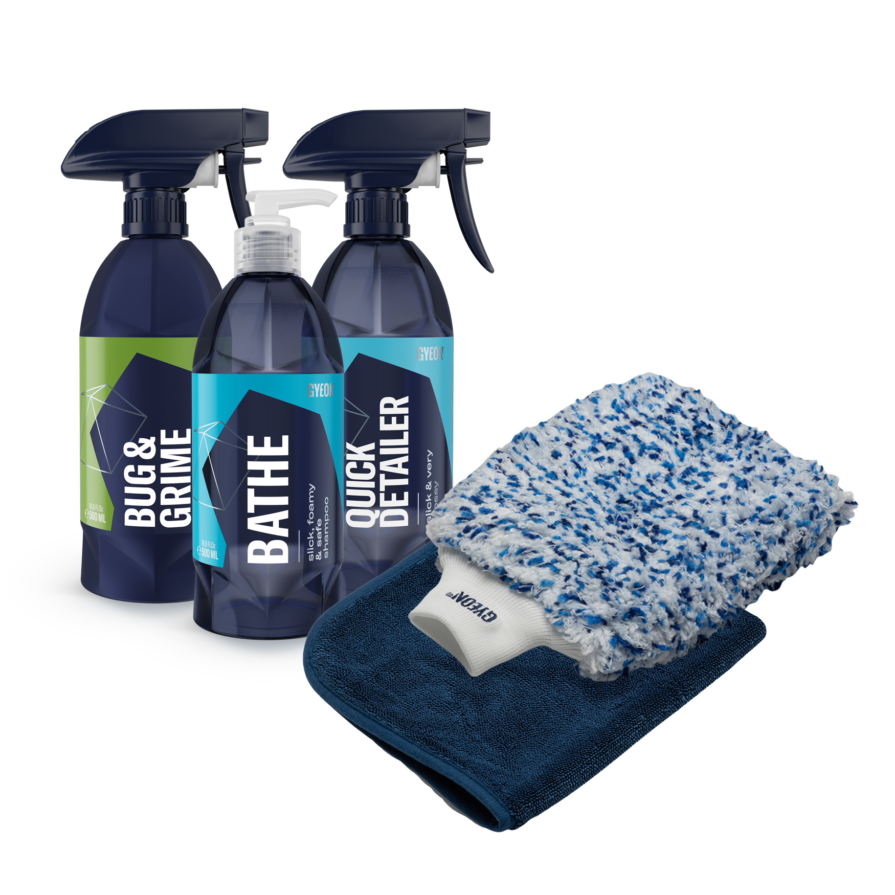 GYEON Q²M Zomerwaskit complete schoonmaakset voor je auto in de zomer