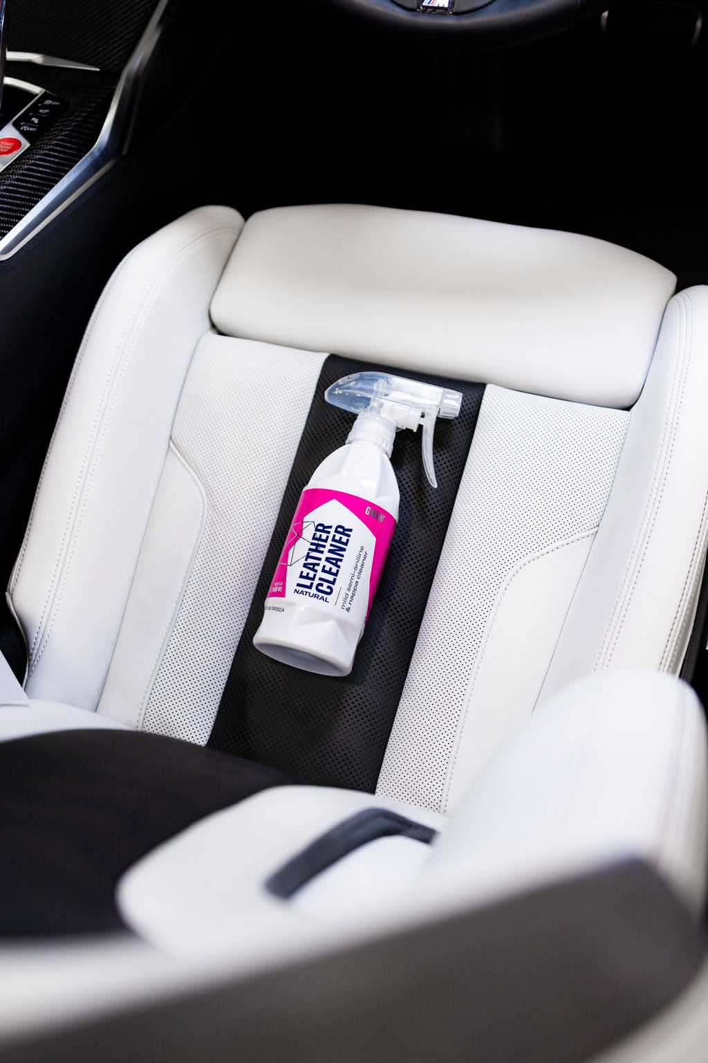 GYEON Q²M LeatherCleaner Natural veilige lederreiniger voor je auto interieur